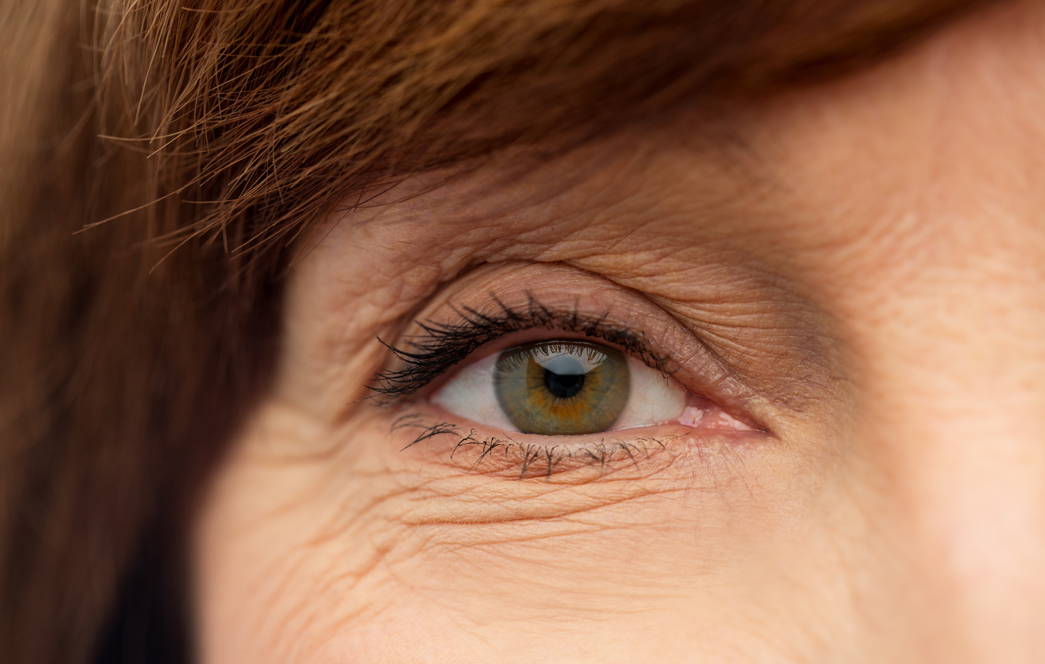 Eye of Senior Woman